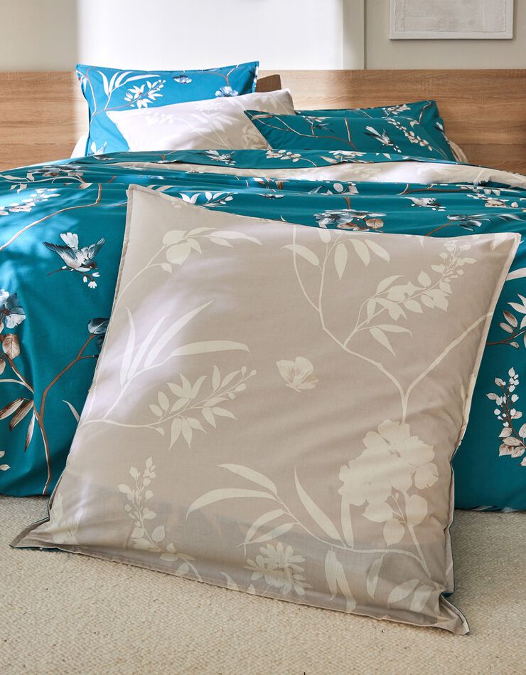 Linge de lit Anne en coton (cèdre)