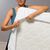 Protège-matelas molleton absorbant 400 g/m² housse 40 cm (blanc)