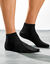Chaussettes Quarter sport - lot de 5 paires (noir)