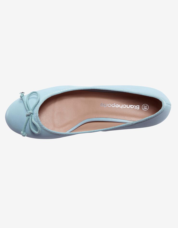 Ballerines petit talon (bleu ciel) Ballerines petit talon (bleu ciel)