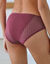 Culotte maxi coton dentelle unie Coria - lot de 2 (bordeaux)