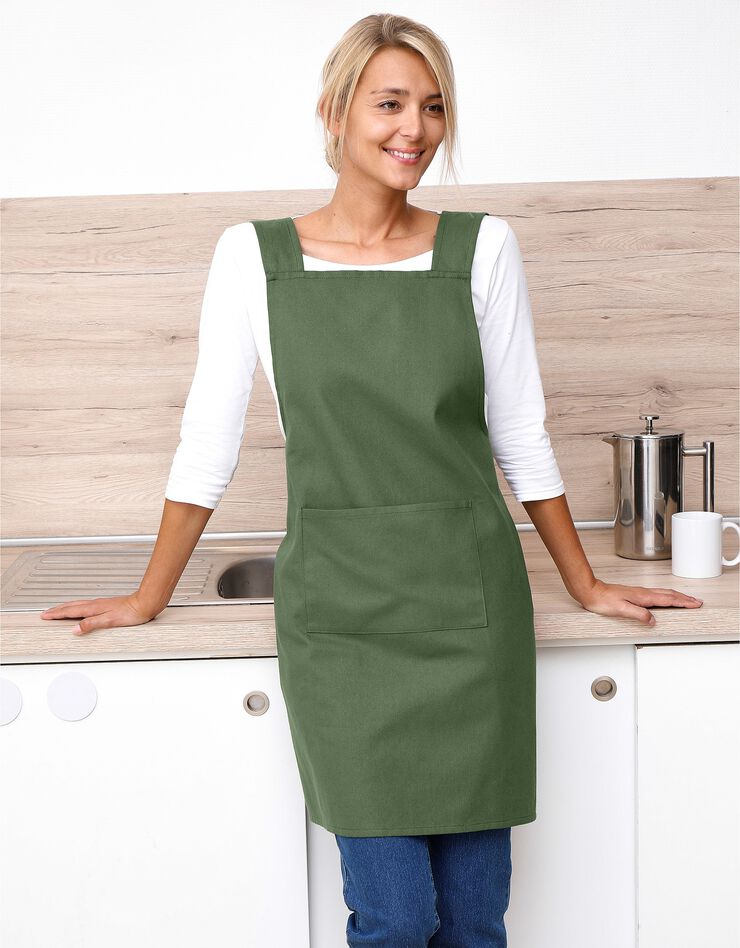 Tablier de cuisine japonais coton (vert)