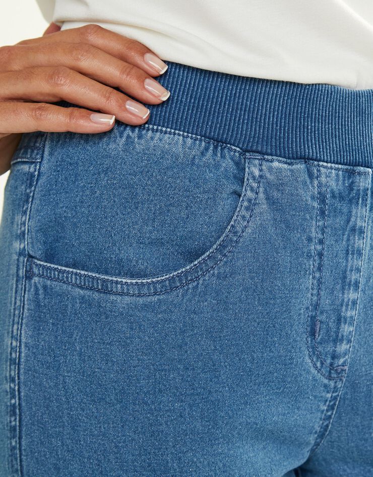 Jean coupe "boyfriend" ultra confort (BLEACHED FONCE) Jean coupe "boyfriend" ultra confort (BLEACHED FONCE)