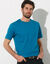T-shirt col rond manches courtes - lot de 3 (bleu + marron + gris)