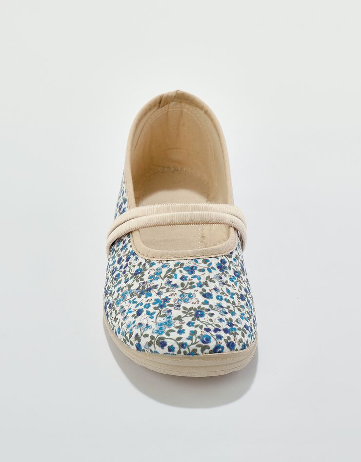Chaussons forme babies imprimés (bleu) Chaussons forme babies imprimés (bleu)
