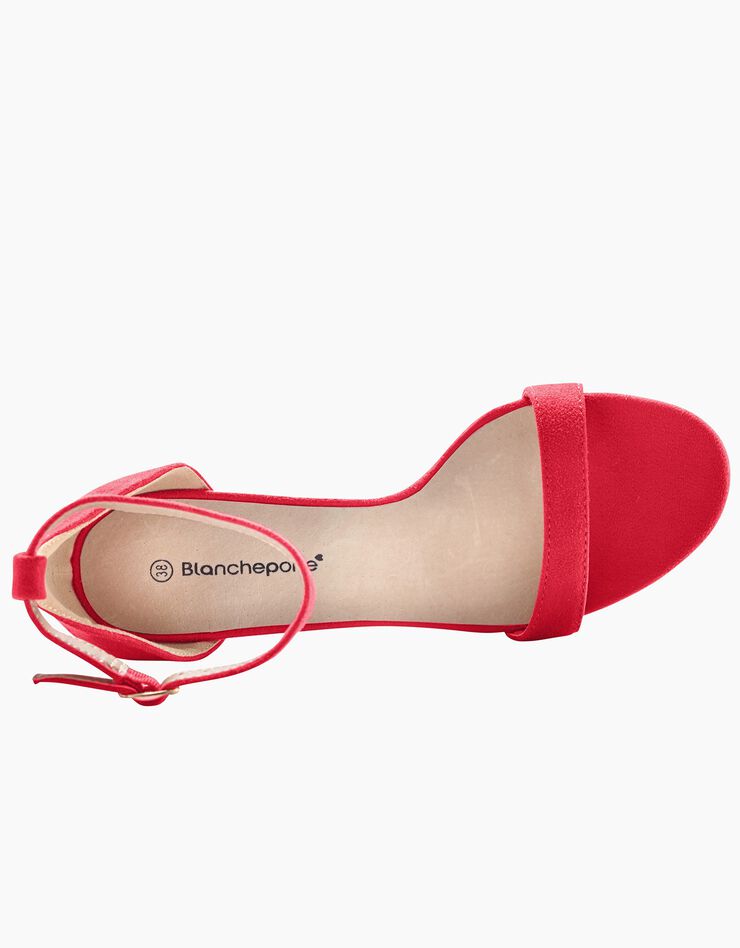 Sandales à bride (corail)