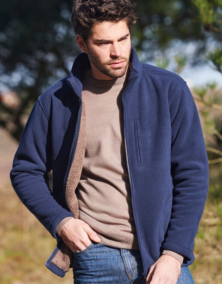 Blouson polaire spécial grand froid (marine) Blouson polaire spécial grand froid (marine)