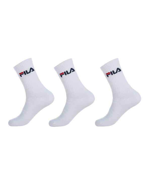 Chaussettes hautes sport - lot de 3 paires (blanc)