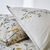 Linge de lit M&eacute;lodie imprim&eacute; - coton 57 fils/cm&sup2; (beige)
