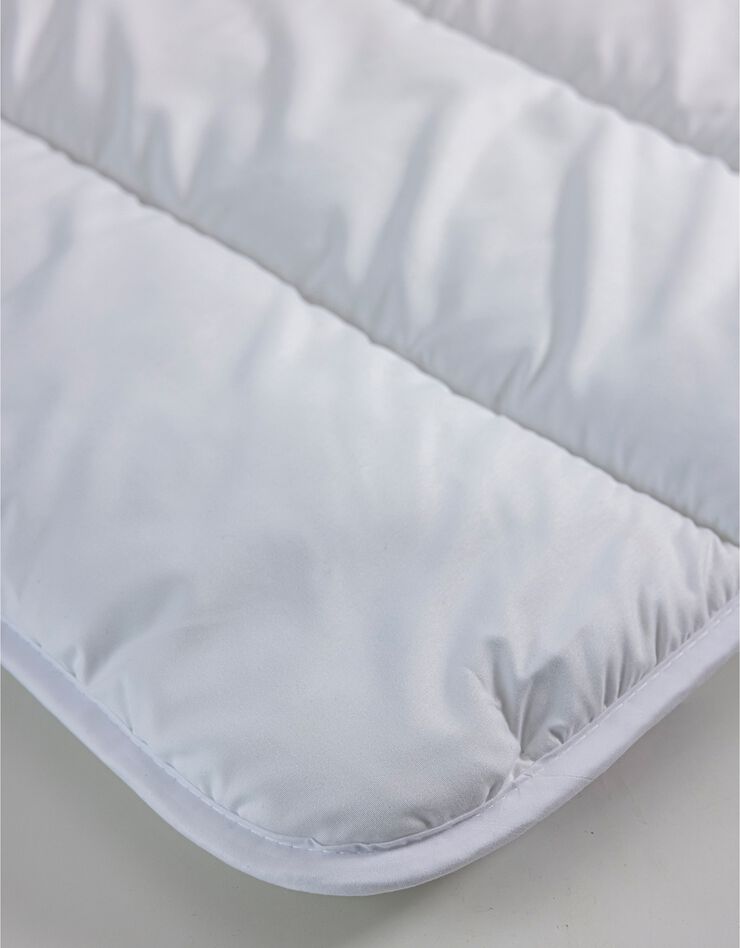 Couette chaude garnissage fibres recyclées 300g/m² (blanc)