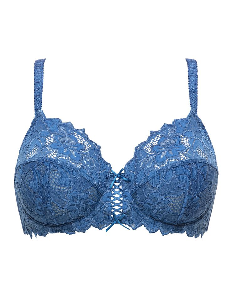 Soutien-gorge uni Arum - avec armatures (bleu) Soutien-gorge uni Arum - avec armatures (bleu)