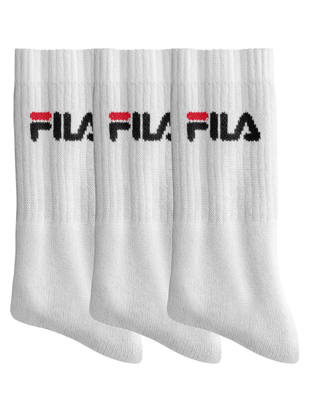 Mi-chaussettes "Sport" Fila® - lot de 3 paires (blanc)