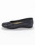 Ballerine cuir ajouré (marine)