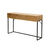 Console STOCKIES style industriel - 3 tiroirs (naturel)