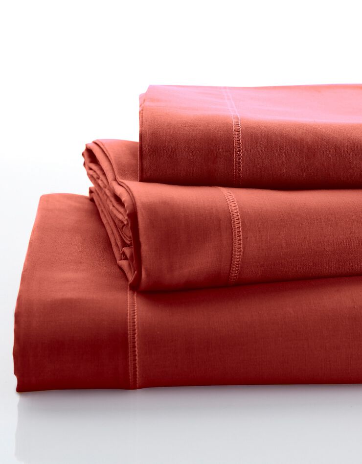 Tissu au mètre uni - coton (terracotta)