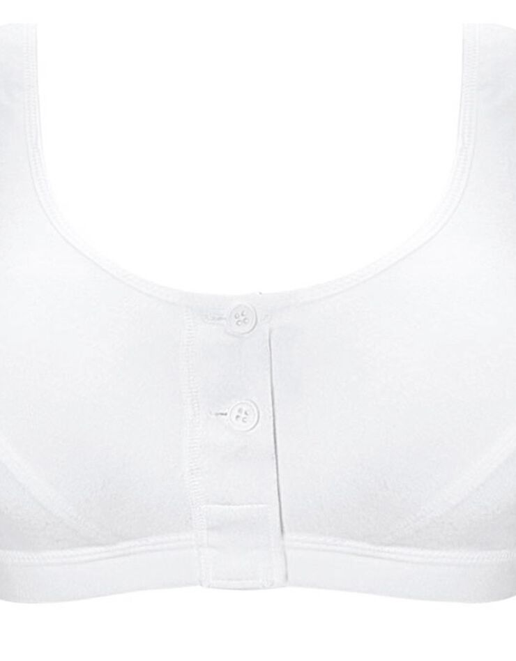 Soutien-gorge post-opératoire Isra Blanc - sans armature (blanc) Soutien-gorge post-opératoire Isra Blanc - sans armature (blanc)
