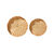 Lot de 2 plateaux en rotin (naturel)