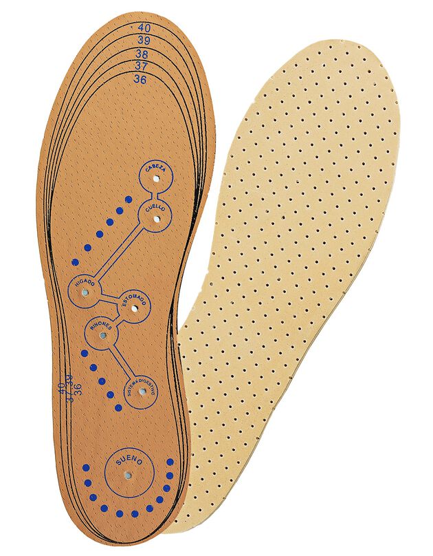 Semelles magnétiques(2) - la paire (beige)