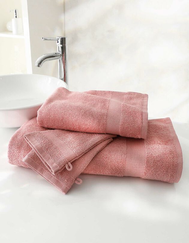 Éponge coton - 350g/m² (bois de rose)