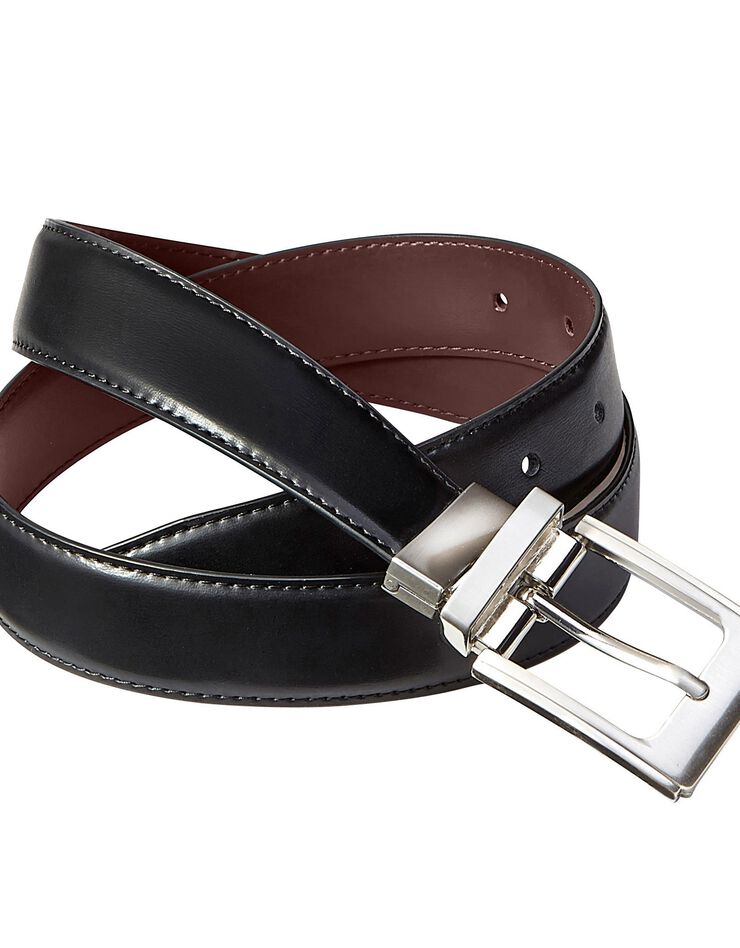 Ceinture réversible cuir (noir / marron) Ceinture réversible cuir (noir / marron)