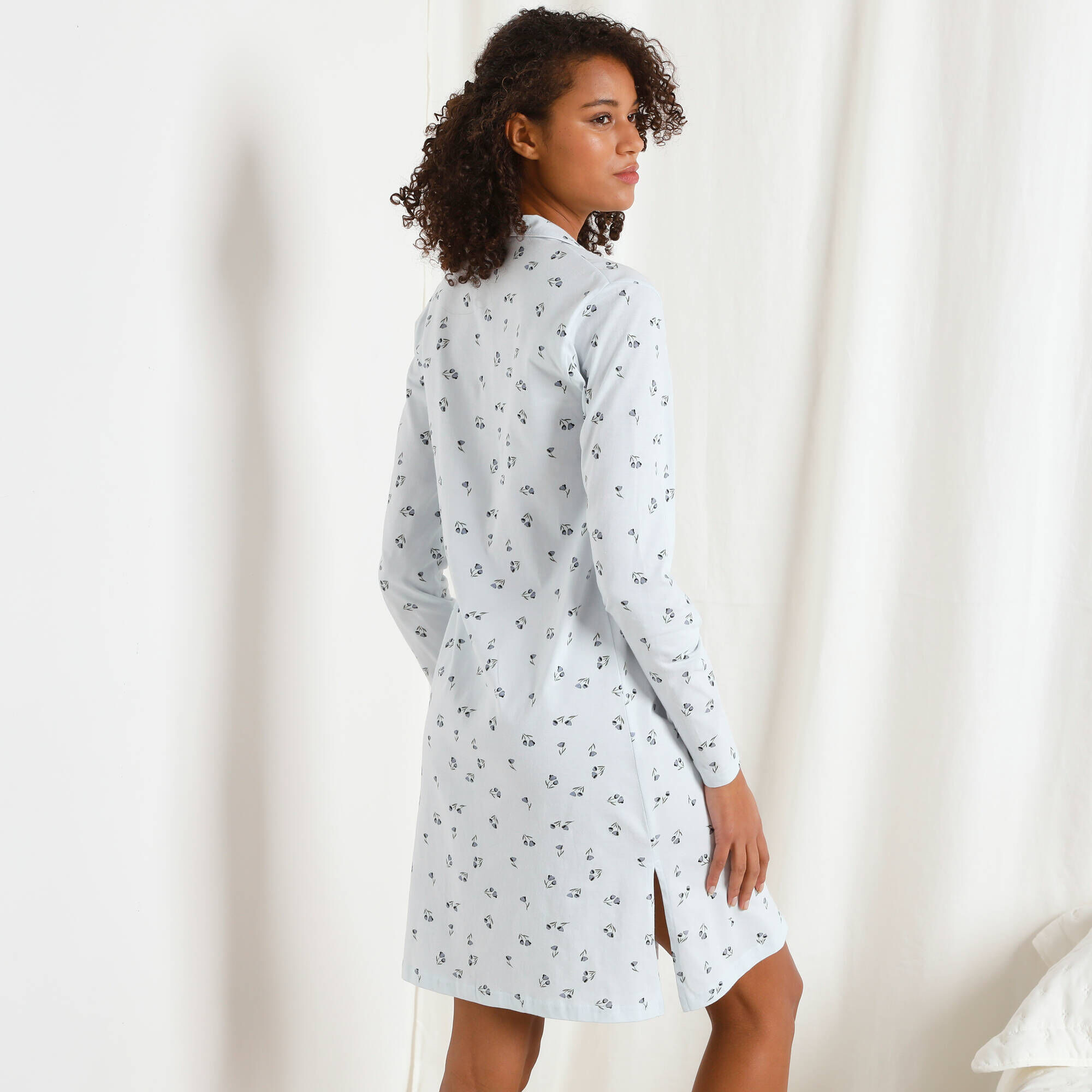Vêtements Poupée 18 Pouces (45 Cm) - Chemise De Nuit Imprimée, Tenue D'hiver, Pour American Girl Et Similaires - 1