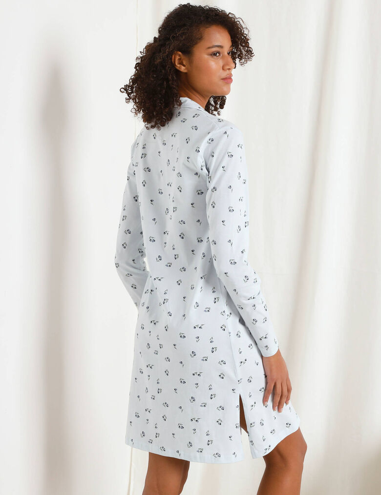 Vêtements Poupée 18 Pouces (45 Cm) - Chemise De Nuit Imprimée, Tenue D'hiver, Pour American Girl Et Similaires