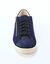 Basket basse zippée en cuir souple effet irisé (marine)