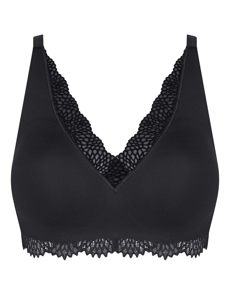 Soutien-gorge Velveteen Sensation - sans armatures (noir) Soutien-gorge Velveteen Sensation - sans armatures (noir)