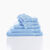 Collection serviettes de bain unies - confort moelleux 420 g/m&sup2; (bleuet)