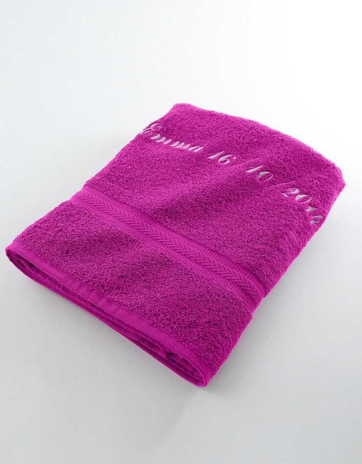 Serviette éponge personnalisable confort moelleux (bruyère) Serviette éponge personnalisable confort moelleux (bruyère)
