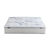 Matelas mousse hybride 3 couches qualit&eacute; h&ocirc;tellerie H23 cm (blanc)
