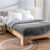 Couverture bicolore Courtelle® mi-housse 420 g/m² (gris foncé)