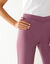 Pantalon sculptant, ceinture ventre plat (violine)