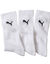 Chaussettes PUMA Crew - lot de 3 paires (blanc)