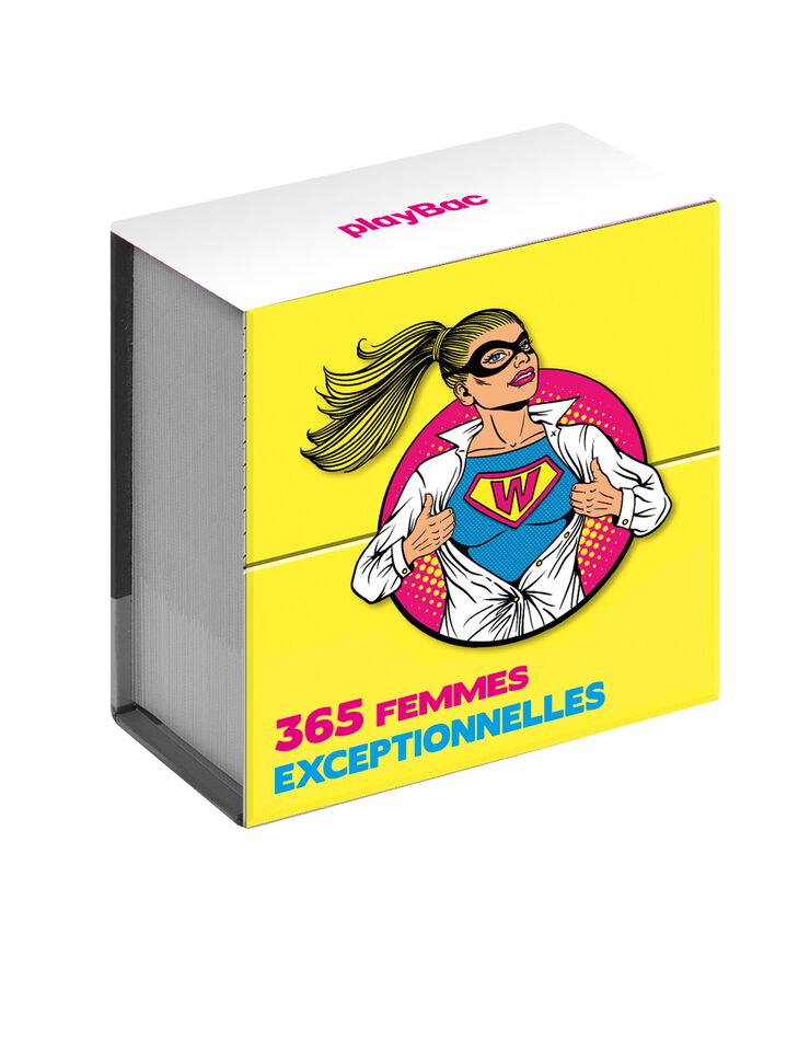 Calendrier "365 femmes exceptionnelles" (unique)