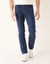 Pantalon 5 poches confort ceinture élastiquée gabardine - L32 (marine)