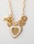 Collier "coeur" doré (doré)