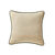 Coussin coton lin broderie fleurie (vert / parme)
