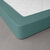 Drap-housse uni percale bonnets 40 cm (eucalyptus)