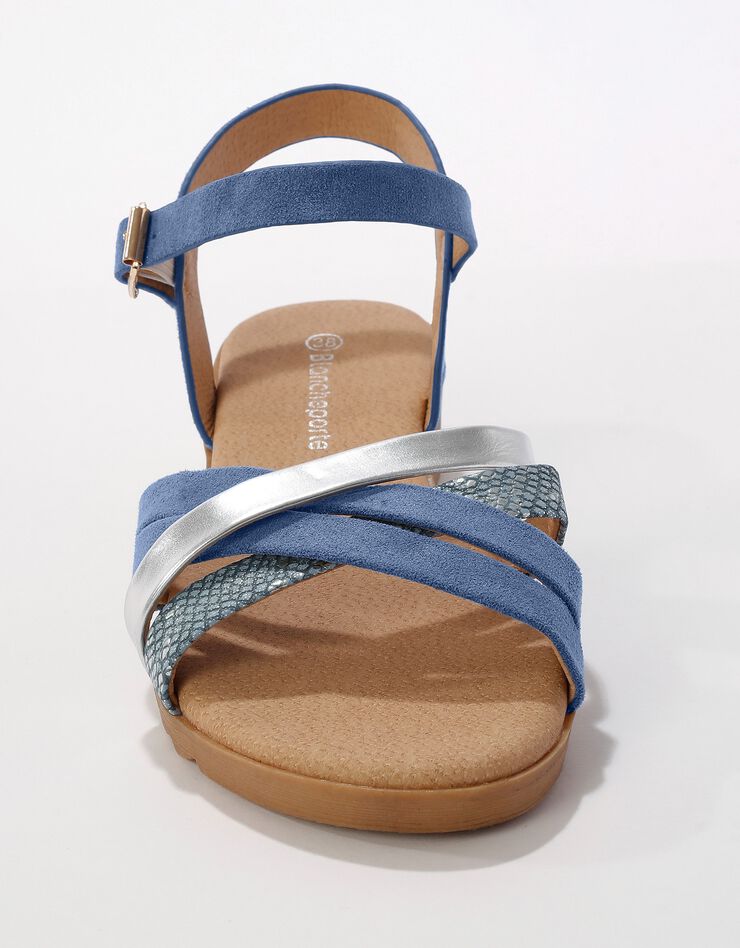 Sandales multibrides - bleu (bleu) Sandales multibrides - bleu (bleu)