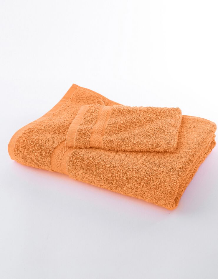 Eponge unie 420 g/m2 confort moelleux (abricot) Eponge unie 420 g/m2 confort moelleux (abricot)