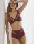 Soutien-gorge grand maintien microfibre Caminata - avec armatures (prune)
