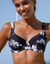Soutien gorge de bain balconnet Tabika - avec armatures (noir / beige)