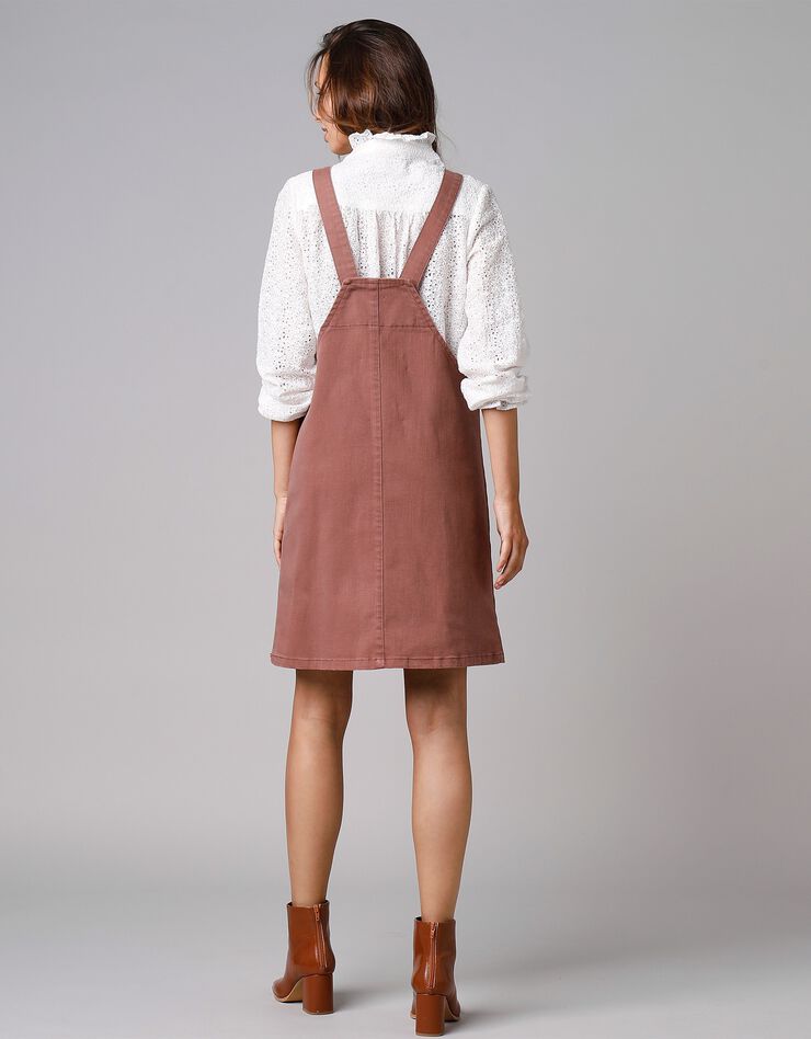Robe chasuble salopette, twill (noisette) Robe chasuble salopette, twill (noisette)