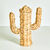 Cactus déco en jonc de mer (naturel)