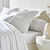 Linge de lit satin uni (blanc)