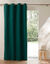 Rideau occultant bachette uni (vert)