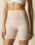 Panty maille et tulle sculptants - maintien intense (peau)