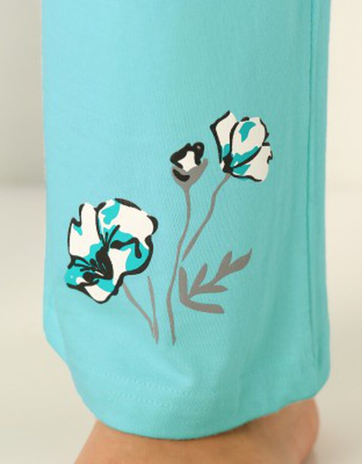 Pantalon pyjama jersey (aqua) Pantalon pyjama jersey (aqua)