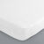 Protège-matelas éponge imperméable PVC (blanc)